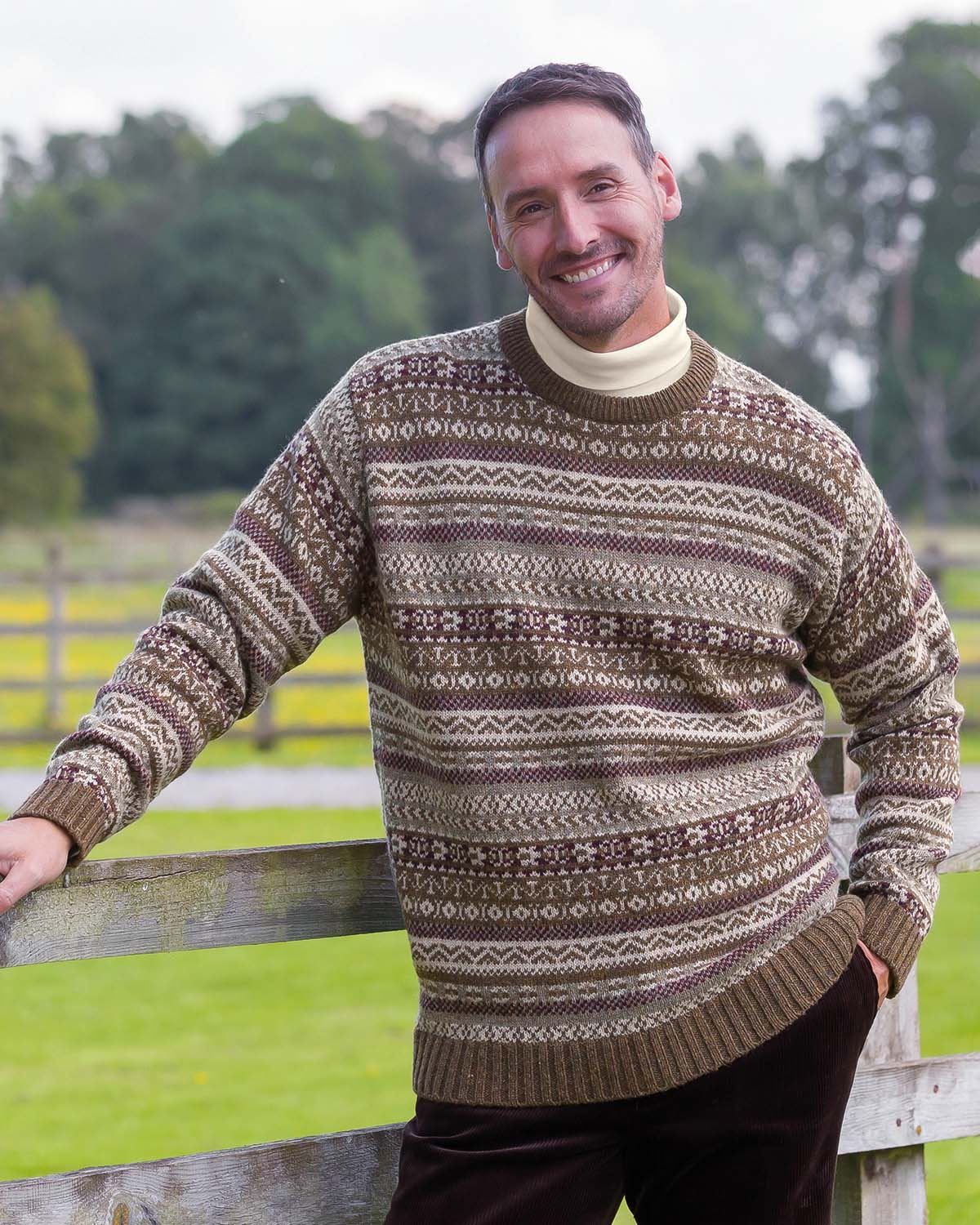 Fairisle 2025 jumper mens